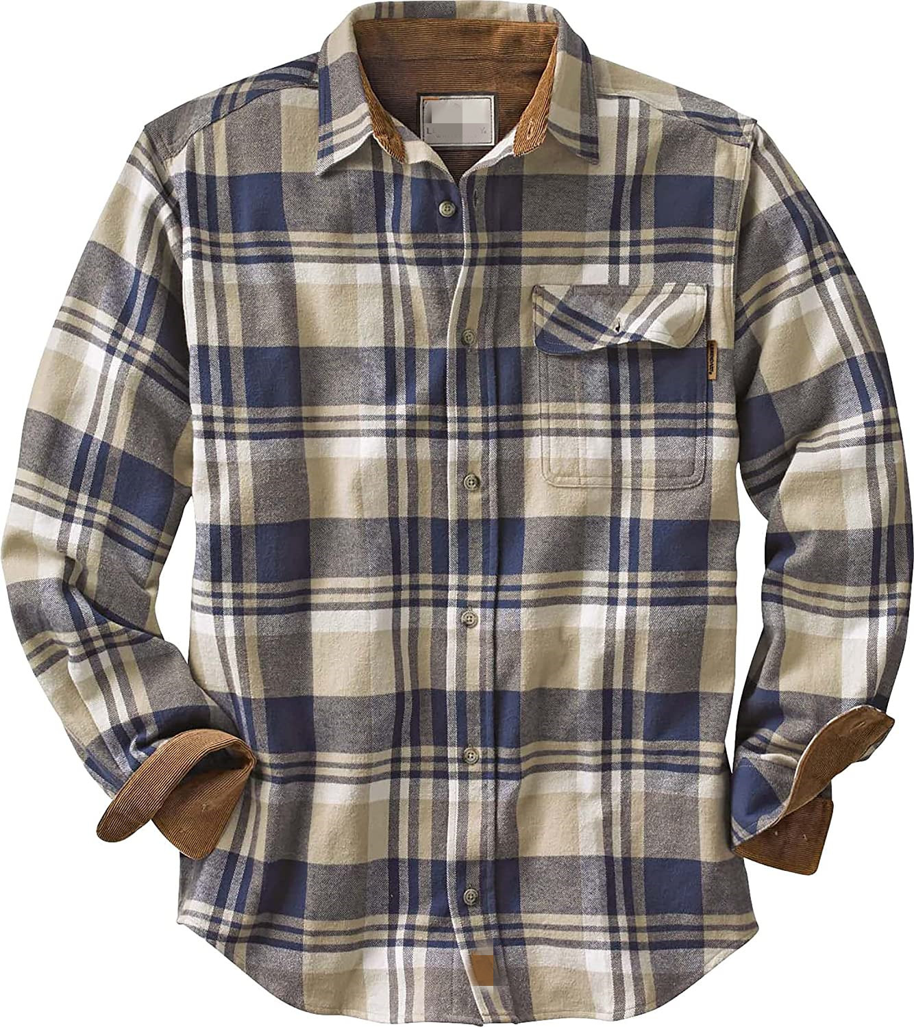 Men′ S Buck Camp Flannel Shirt