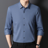 Men Non-Iron Trackless Casual Business Shirt