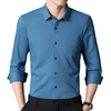 Men Non-Iron Trackless Casual Business Shirt