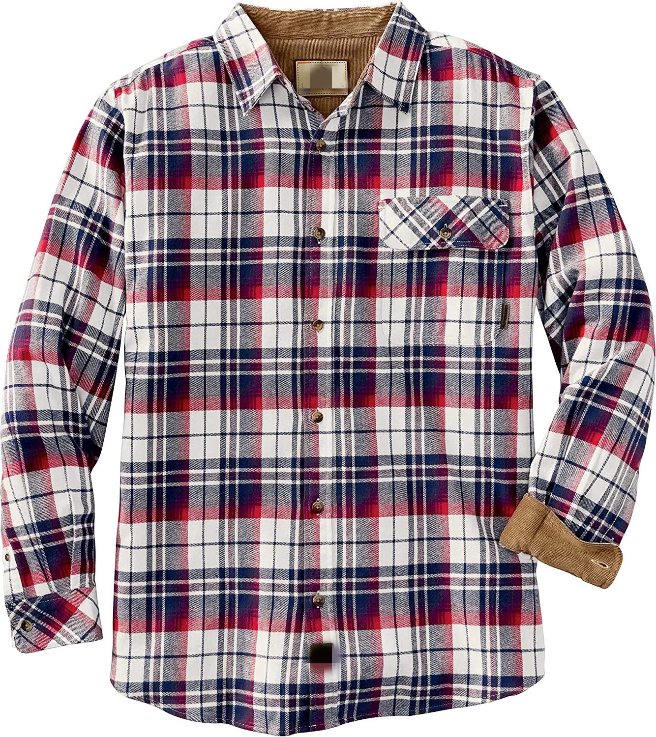 Men′ S Buck Camp Flannel Shirt