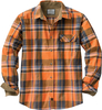 Men′ S Buck Camp Flannel Shirt