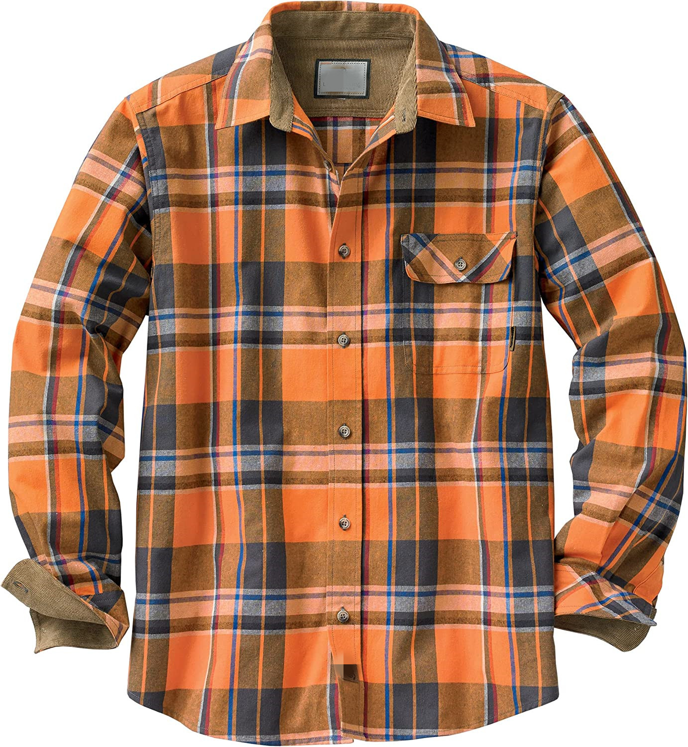 Men′ S Buck Camp Flannel Shirt