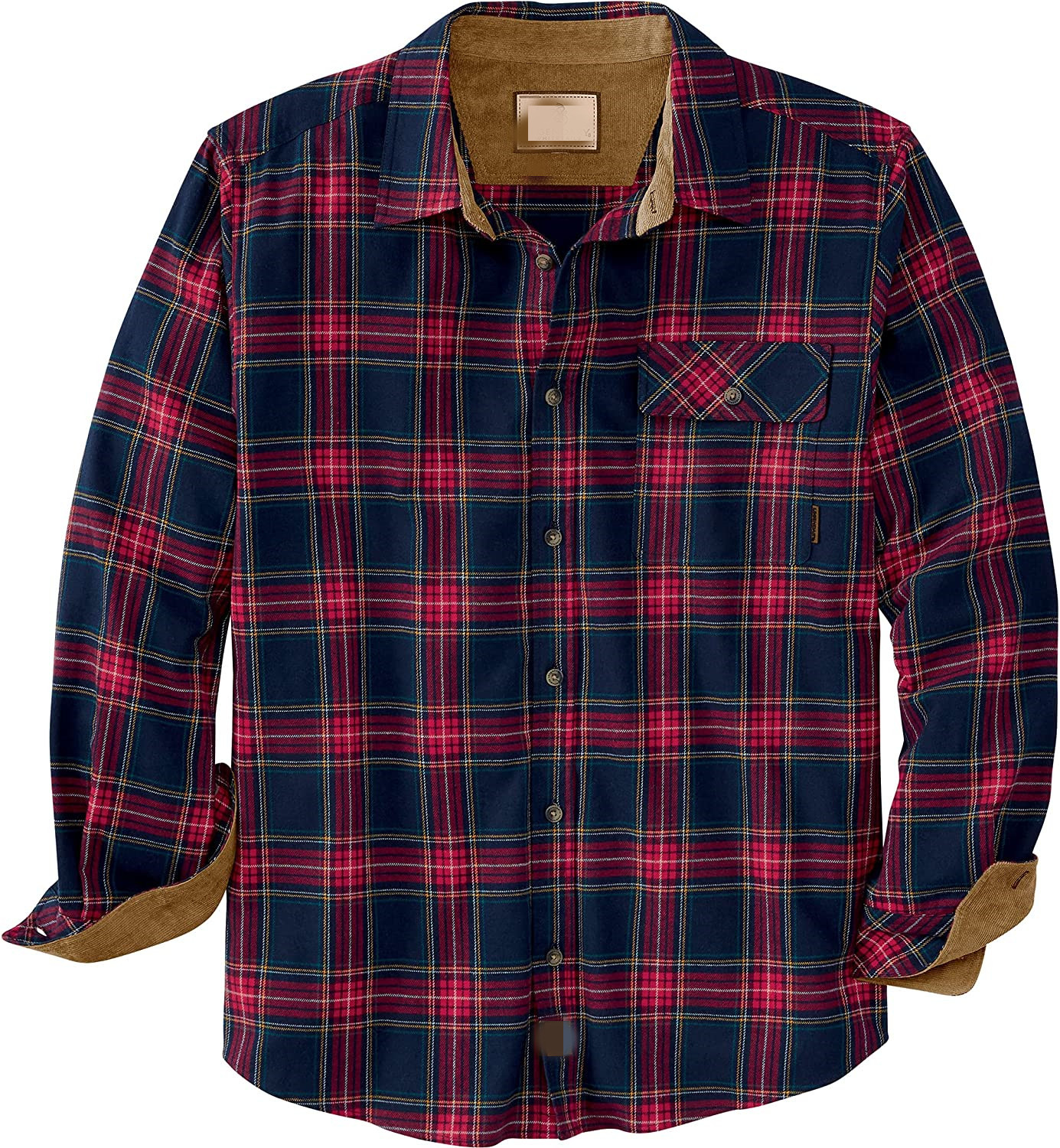 Men′ S Buck Camp Flannel Shirt