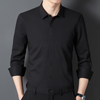 Men Non-Iron Trackless Casual Business Shirt