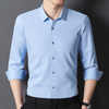 Men Non-Iron Trackless Casual Business Shirt