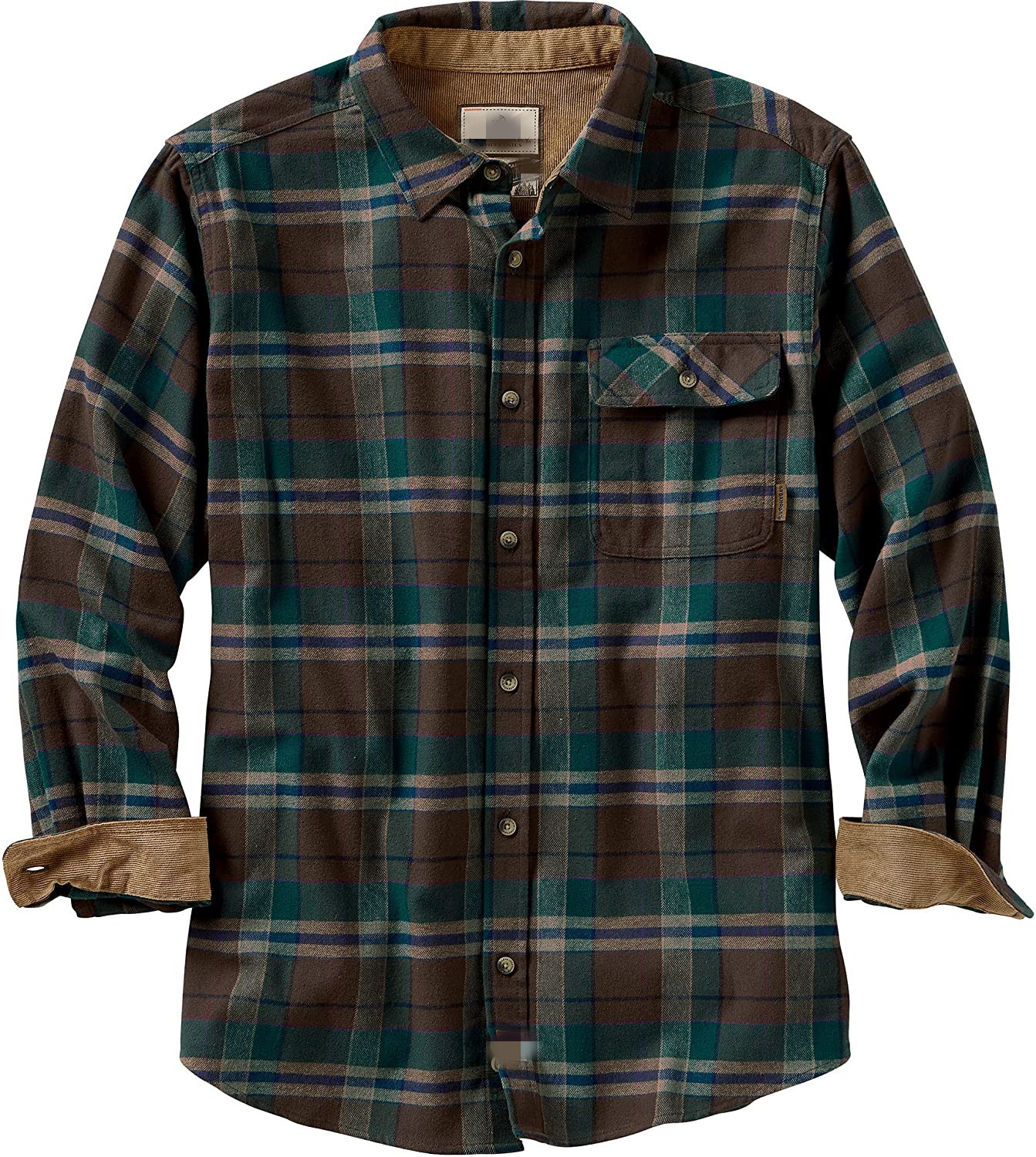 Men′ S Buck Camp Flannel Shirt