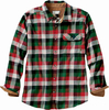 Men′ S Buck Camp Flannel Shirt