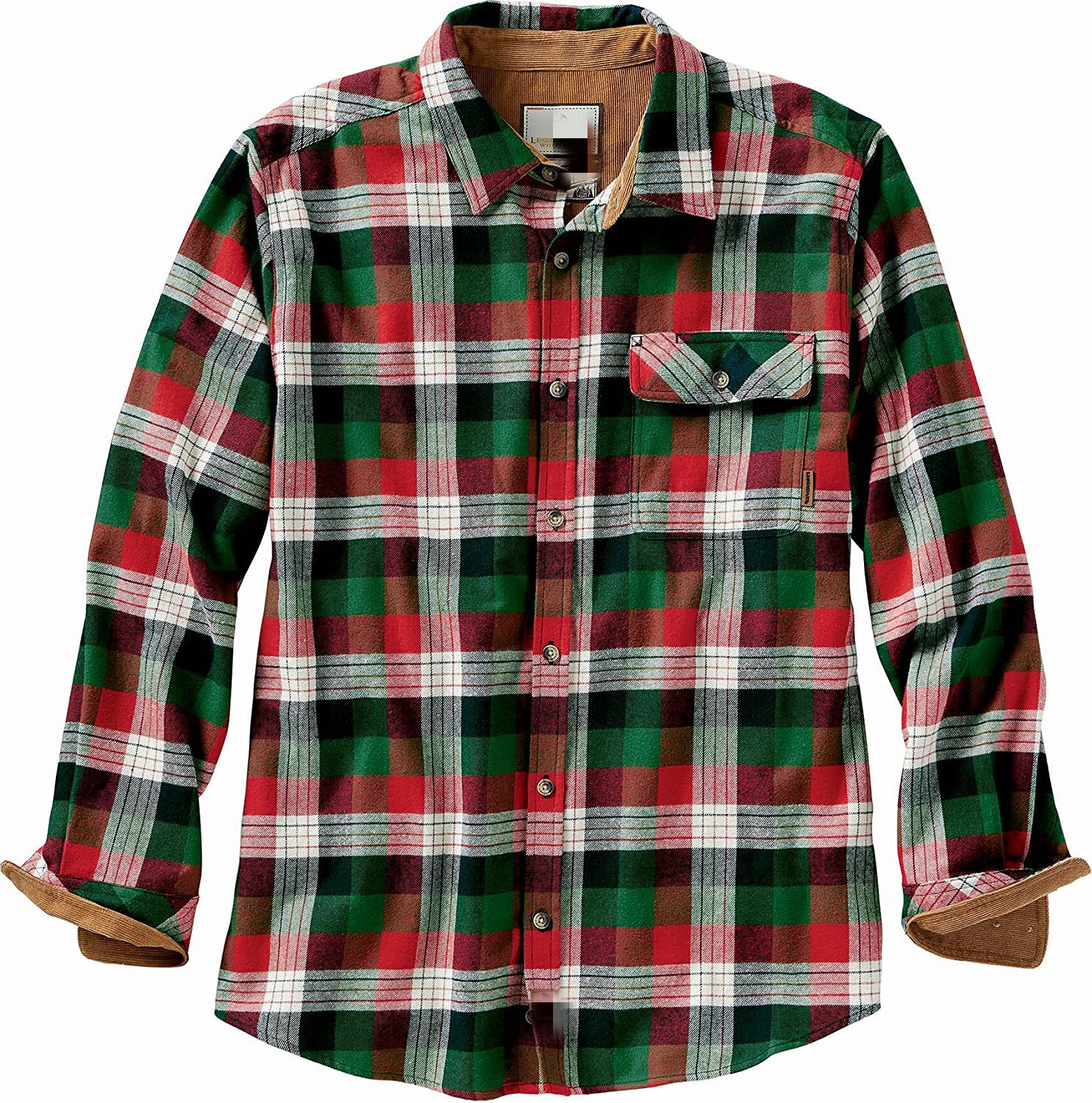 Men′ S Buck Camp Flannel Shirt